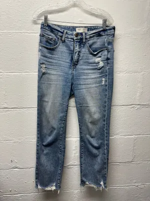 BKE Billie Cropped Straight Stretch Jean thumbnail 3