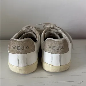 VEJA Esplar Leather Sneakers Extra White Natural Suede Low Top Lace Up Women’s 7 thumbnail 6