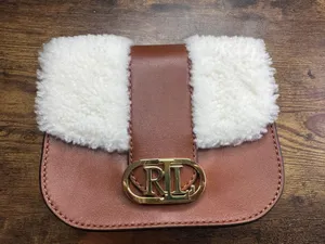 Ralph Lauren Shearling Small Addie Crossbody Handbag thumbnail 7