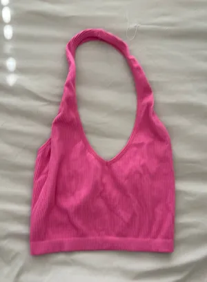 Aritzia Sunday Best Halter Top Crop thumbnail 1