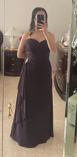 Purple Bridesmaid / Prom Dress Size 6 thumbnail 1