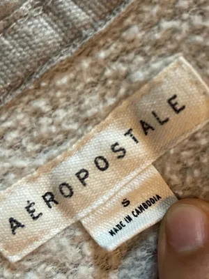 Aeropostale Y2K Zip-Up Grey Hoodie thumbnail 4