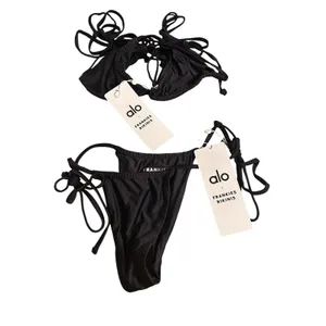 Alo yoga x Frankie's Bikinis Tatum bikini set size M new with tags thumbnail 6