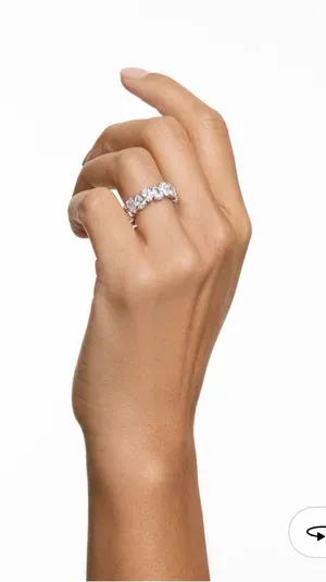 Swarovski ring thumbnail 1