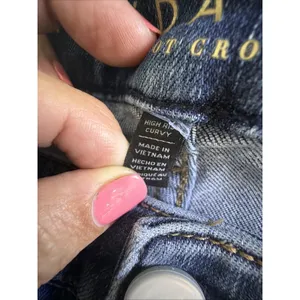 White House Black Market Novelty Pocket Boot Crop Jeans 12 bohemian y2k retro thumbnail 12