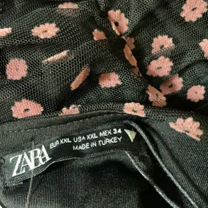 NWT Zara Bloggers Fav Puff Sleeve Sheer Textured Floral Dress XXL thumbnail 7