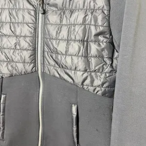 AVALANCHE Quilted Puffer Jacket Coat Zip Up Black Size Medium thumbnail 3