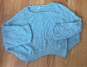 Anthropologie Blue Sweater thumbnail 5