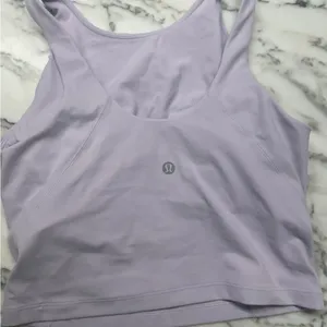 Lululemon Lavender High Neck Align Tank thumbnail 3