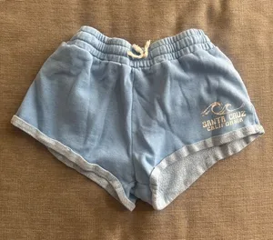 Santa Cruz California Light Blue Sweat Shorts thumbnail 1