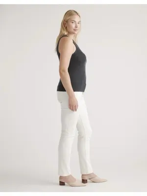 Quince Featherweight Cashmere Ribbed Tank Black Size Large thumbnail 4