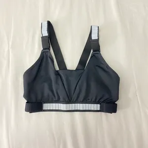Nike Black & Baby Blue Sport Bra thumbnail 2