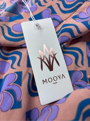 Women's Retro 70’s Vibe Bell Bottom Pants by MOOYA of Paris NWT Size L thumbnail 2
