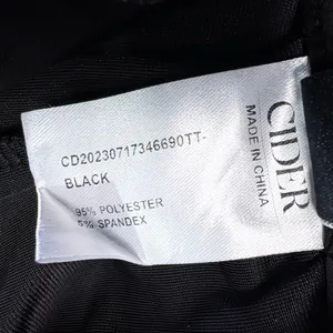 Cider Velvet Mid Waist Pocket Wide Leg Trousers with Belt Black XS thumbnail 11