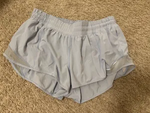 Blue Lululemon 2.5" Hotty Hot Shorts thumbnail 1