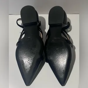 INCH2 Leather Strappy Pointed Toe Velvet Strap Ballet Flats EU Size 36‎ (US 5.5) thumbnail 14
