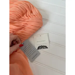NWT Donna Morgan Peach Short Cocktail Dress Strapless Bridesmaid Wedding Sze 18 thumbnail 8