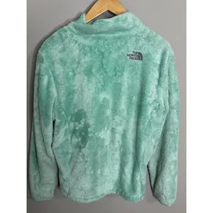 The North Face Osito Fleece Jacket Womens Medium Mint Green Excellent Full‎ Zip thumbnail 4