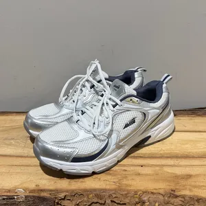 Avia 5000 Performance Sneakers‎ Women's Walking Shoes Silver Blue A51 thumbnail 2