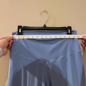 Aerie Offline High Waisted Blue Leggings Size XL thumbnail 6