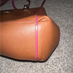 Coach Pebble Leather Kelsey Satchel Purse; excellent condition thumbnail 10