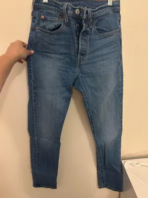 Levi’s 501 Jeans Button Fly Straight Leg High-Waisted thumbnail 1