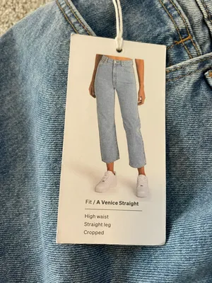 Urban Outfitters ABrand A Venice Straight Leg Jeans thumbnail 2