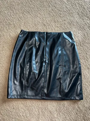 Faux Leather Mini Skirt thumbnail 2