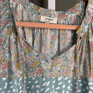 Umgee Boho Patchwork Blouse‎ – Size Small thumbnail 5