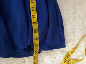Lulus Summer Invite Royal Blue Tie-Strap Tiered Midi Dress Size XS Feminine thumbnail 8