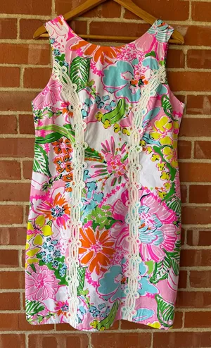 Lilly Pulitzer x Target 20th Anniversary Collection Shift Dress Size 14 thumbnail 1