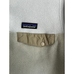 Patagonia Lightweight Synchilla Snap-T Pullover Woman's XS Cream Tan Fleece thumbnail 2