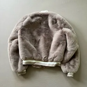 Dance & Marvel faux fur bomber jacket thumbnail 2