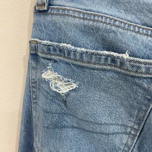 American Eagle Jeans Blue 90's‎ Low Rise Skinny Kick Distressed Sz 00 thumbnail 7
