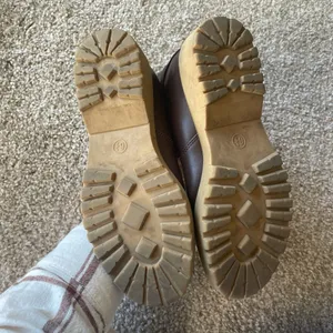 Brown Faux Leather Ankle Booties thumbnail 5
