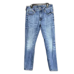 Aeropostale Mens Size 29x30 Super Skinny Jeans Stretch Denim Blue Everyday thumbnail 2