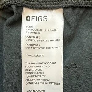 Figs technical collection gray scrub joggers Sz S/P thumbnail 2