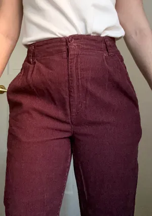 Vintage L.L. Bean Corduroy Straight Leg Trouser thumbnail 2