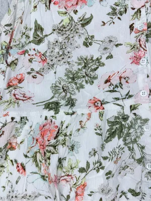 Frye floral boho maxi sleeveless tank top dress size xl with button front thumbnail 3