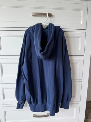 Navy Nike Oversized Hoodie thumbnail 3