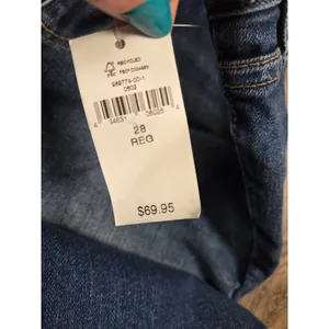 Gap NWT Perfect Boot Bootcut Dark Wash Jeans Women's Size 28R thumbnail 2
