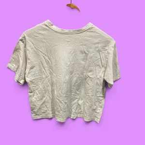 Cute Converse star logo pink purple crop graphic t-shirt thumbnail 2