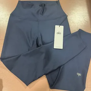 ALO 7/8 High-Waist Airlift Legging Navy thumbnail 5
