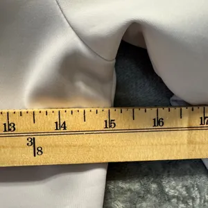 1953 | Abercrombie‎ & Fitch Matte Jersey Boatneck Long Sleeve Top White Women M thumbnail 4