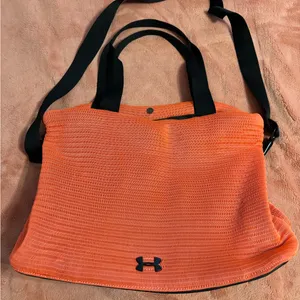 Under Armour Orange Tote with Black Handles thumbnail 1