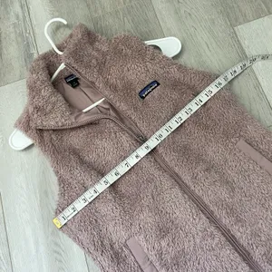 Patagonia Fleece Vest los gatos full zip collared womens Pink (small) gorpcore thumbnail 4