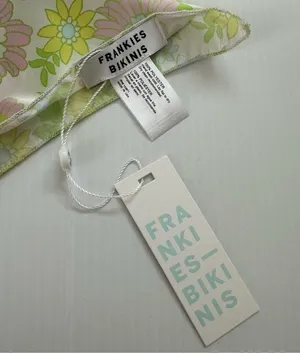 Frankies Bikinis NWT Heidi Satin Headscarf Secret Garden thumbnail 5