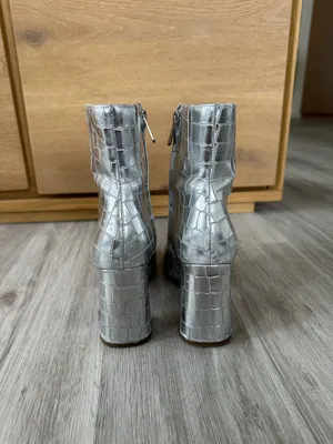 Sam Edelman Booties Silver thumbnail 2