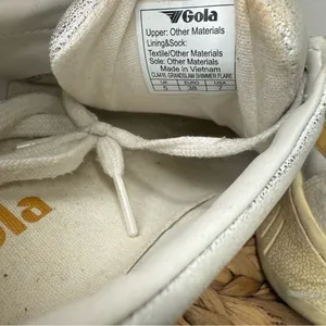 Gola Sneakers Grandslam Shimmer Flare Trainers Silver Multi Retro Women's Metal thumbnail 8