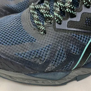 ASICS Gel-Fuji Trabuco 6 Black and Blue Running Shoes woman’s size 7 1/2 thumbnail 6